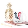 Mr. & Mrs. Panda Personalisierte Teetasse Axolotl Liebe - Personalisierte