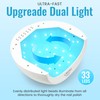 Okasiuv Diamond Gel Nail Lamp - Rechargeable UV LED, Touch