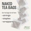 J MAC BOTANICALS Organic Chamomile Tea Bags (100 Count) -