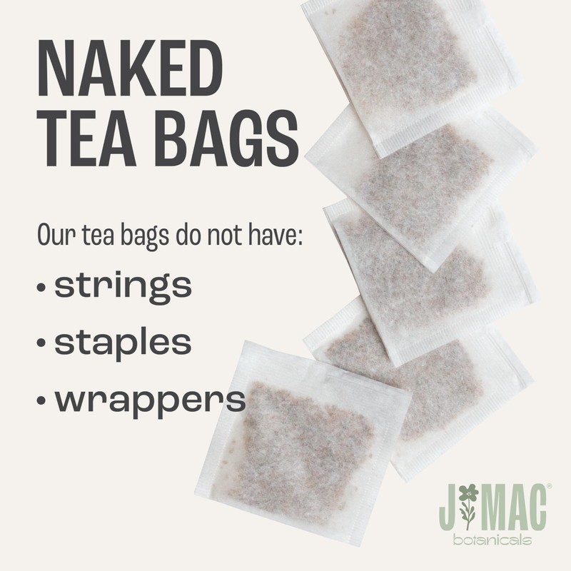 J MAC BOTANICALS Organic Chamomile Tea Bags (100 Count) -