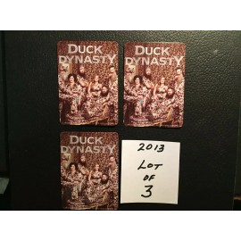 Cardinal Swap Playing Cards Duck Dynasty 2013 LOT OF 3 Kohls Exclusive SINGLE CARDS