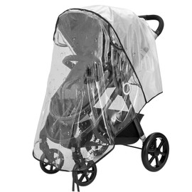 Universal Rain Cover for Pushchair, Rain Cover for Pram, Pram Rain Cover with Window for Waterproof, Protect from Sun Dust Snow Fit Most Strollers