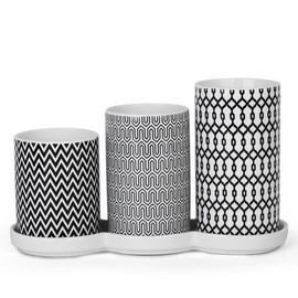 Golden Bell Blanc 3-tier cutlery container / 골든벨 블랑 3단 수저통