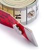 Prym 282120 Maßband Color Plus mit Knopf 150 cm/cm, Poly-Fiber-Gewebe,