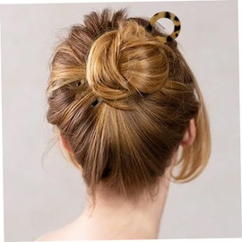 French Twist Hair Pin 3Pcs 4.5in U-shaped Hair Fork Elegant Minimalist Hairpin Decorative French Pin for Hair Bun, Hairstyling & More, Gifts for Women French Hair Pin Hairpin French Pin Hair Pin