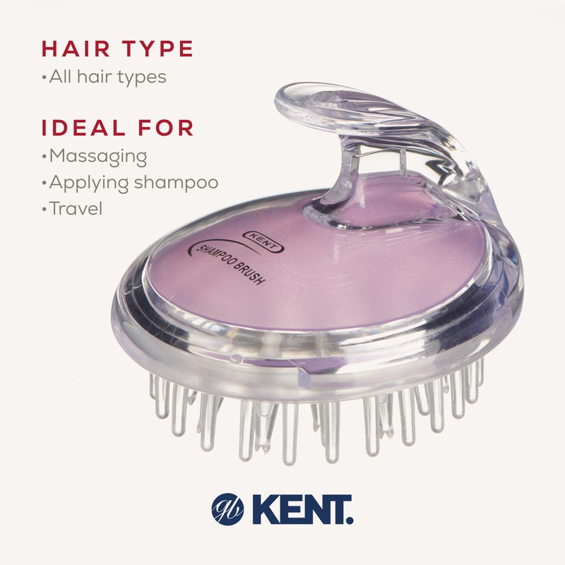 Kent Brushes Shampoo & Scalp Massage Brush - Ideal for