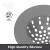 Oggi 7731V Sink Strainer, 4.5", Charcoal