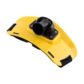 VGEBY Angeln Kampfgurt, Einstellbarer Angelrute Halter Gürtel Angelgurt Angelrutenhalter Bauchgurt Angeln Tailen Gürtel Angelrute Trägergurt (Farbe : Gelb)