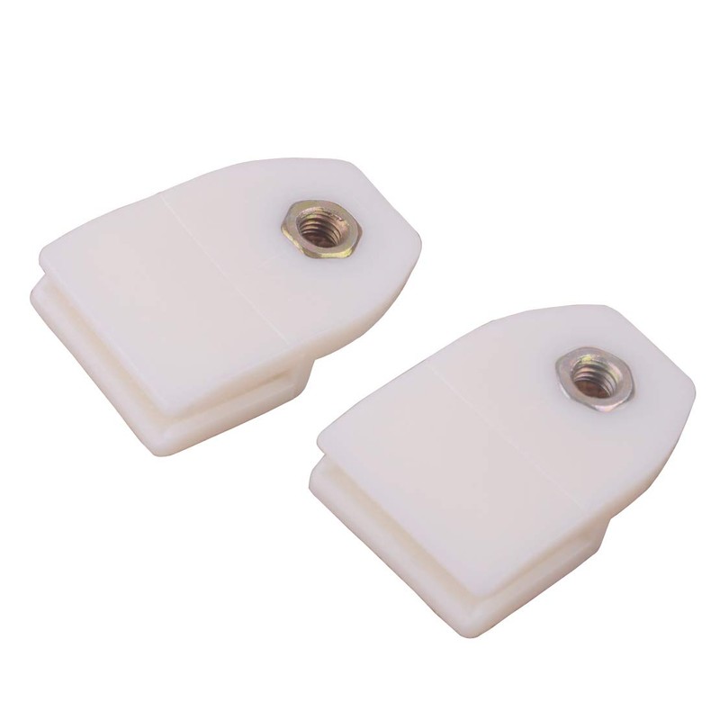HERIS 2pcs Window Door Glass Channel Clips Sash Pivot Fits