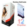 Cepillo de dientes Borgatta Ortodoncia Nano Ortho medio pack x