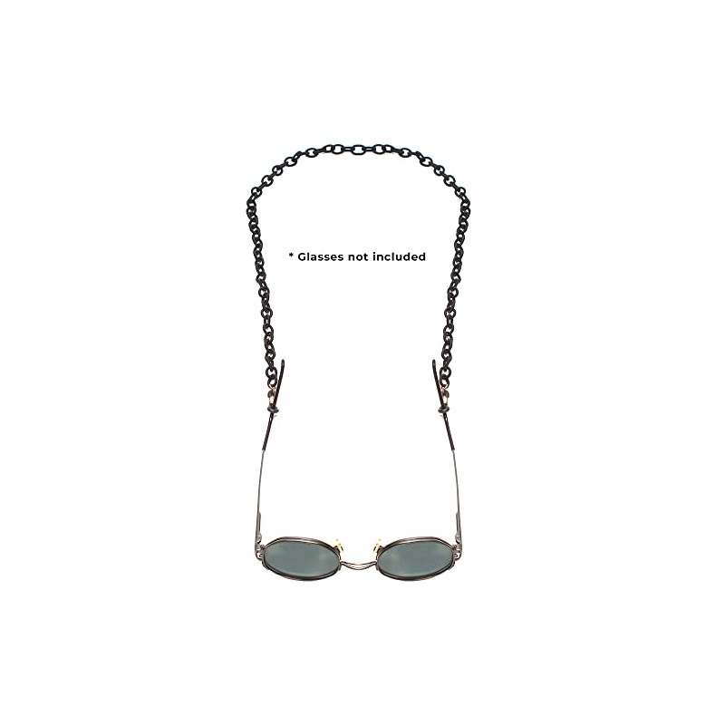 Calabria Eyeglass Necklace SJ-0743 in Black