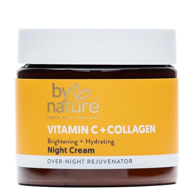 By Nature Face Night Cream - Vitamin C + Collagen