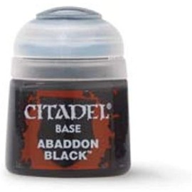Games Workshop Citadel Base Paint Abaddon Black 12Ml