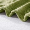 Whale Flotilla Cuddly Blanket with Leaves Pattern, Warm Sofa Blanket,