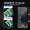 12V Universal Motorcycle Fuse Block with Relay Box Kit, LED
