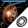 Hihaha 428 Pitch 45 Tooth Motorcycle Chain Sprocket/Rear / 76mm