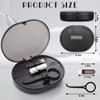 LONGMON New Double-layer Retainer Storage Case with Belt Chewing,Removal Tool,Cleaning