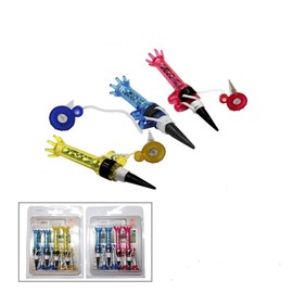 A99 Golf Magnet Auto Tees 8pcs/2packs New Random Flexible Magnet Tee for Men Women Kids Practice Training Set Tee Mixed Color Mixed Size