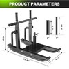 Weight Sled Adjustable Height - Weight Training Pull Sled Gym
