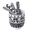 French Bull 12-Piece Entertaining Set – Black & White, Medium