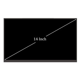 TECHNOLOGYVS Compatible with Dell 0WD6K8 WD6K8 14.0" Display IPS On-Cell Touch Screen Monitor Panel LED LCD FHD 40 Pins