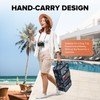 Suitcase Organizer, Travel Luggage Organizer Hanging Shelves Packing Cube Closet/Collapsible