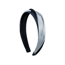 EVITA PERONI Knotted Headbands for Women Hair Bands for women's hair Fashion Fabric Hairband Hair Accessories-Blue