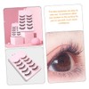 Baluue Sets Natural Looking False Eyelashes Pack Fluffy Lightweight Reusable