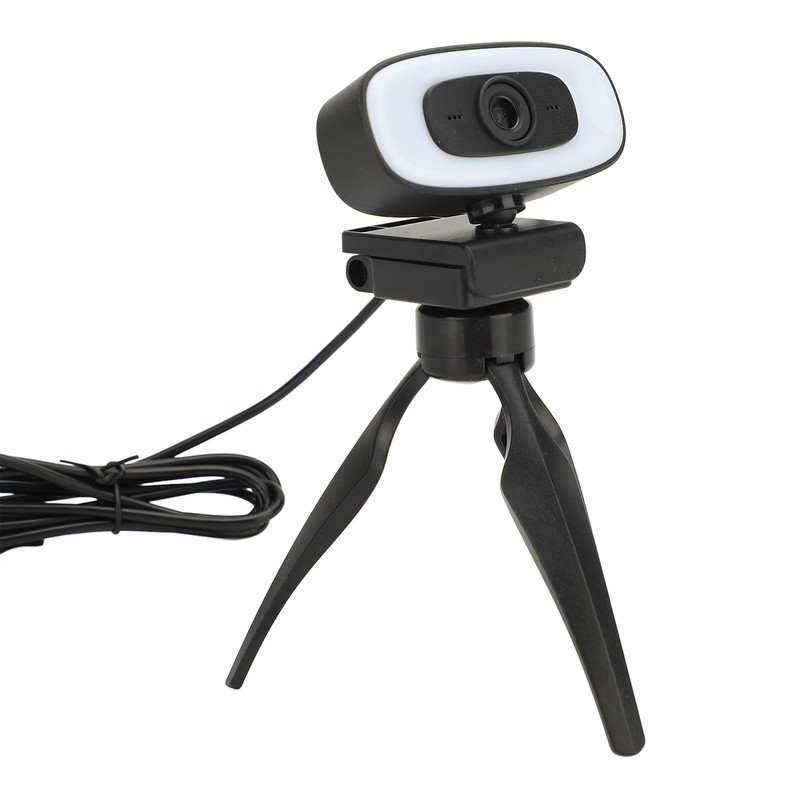Computer Camera Driverless 3840x2160P USB 2.0 with Fill Light Microphone