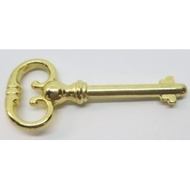 Furniture Knowledge 2 Brass Plated Keys Roll Top Desk Lock Polished Skeleton Antique vintage old new