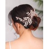 Denifery - Peine para el pelo de novia con brillantes