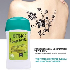 OTBK Tattoo Transfer Cream（51g）, Gel Skin Solution Professional Tattoo Transfer Soap Stencil Tattoo Supplies Accessories for Beginners Body Paint Stencil Primer