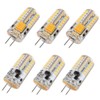 Welitesim 6pcs LED Bulb Bi-Pin Base Lights 3W AC/DC 12V