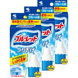 Bluelet Hanging Toilet Tank Aromatic Cleaner Main Unit, 1.1 oz (30 g) x 3 Packs