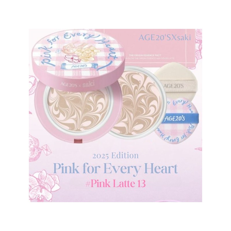 AGE20'S The Origin Essence Pact 12.5g*2ea [Pink For Every Heart