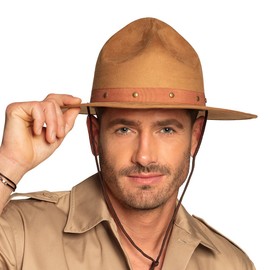 Boland 33000 - Ranger Hat, Cowboy, Safari, Explorer, Treasure Hunter, Sun Hat, Sheriff, Theme Party, Carnival