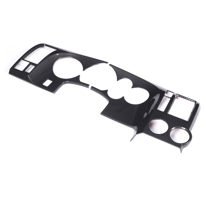 Ynei ABS Carbon fiber Interior Dashboard Panel Frame Trim Cover