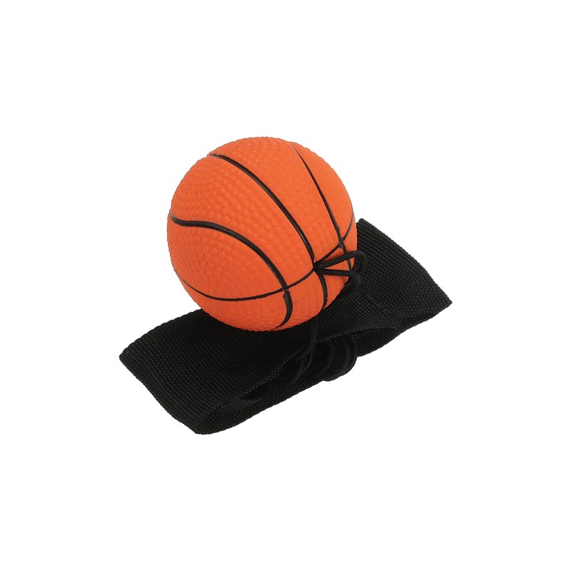 PATIKIL 1.9" Sports Wrist Ball Basketball Rubber Rebound Wristband Exercise