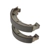 Rear Brake Shoe Semi Metal Motorcycle Parts Replacement for Kawasaki