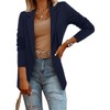CRAZY GRID Women Business Blazer Work Casual Suit Jacket Long
