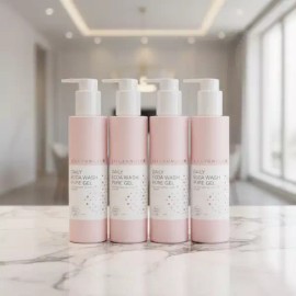 Daily 질경이 여성청결제 데일리 에코아워시 퓨어 젤 200ml 4개 Zhilkyung Women's Intimate Daily Eco Wash Pure Gel 200ml 4pcs