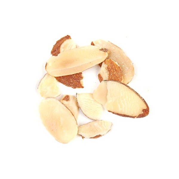 Natural Sliced Toasted Almonds, 5 Pound Box