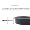 5/8 inch (15mm) Leg Length Discrepancy Lifts Insoles (2 Large