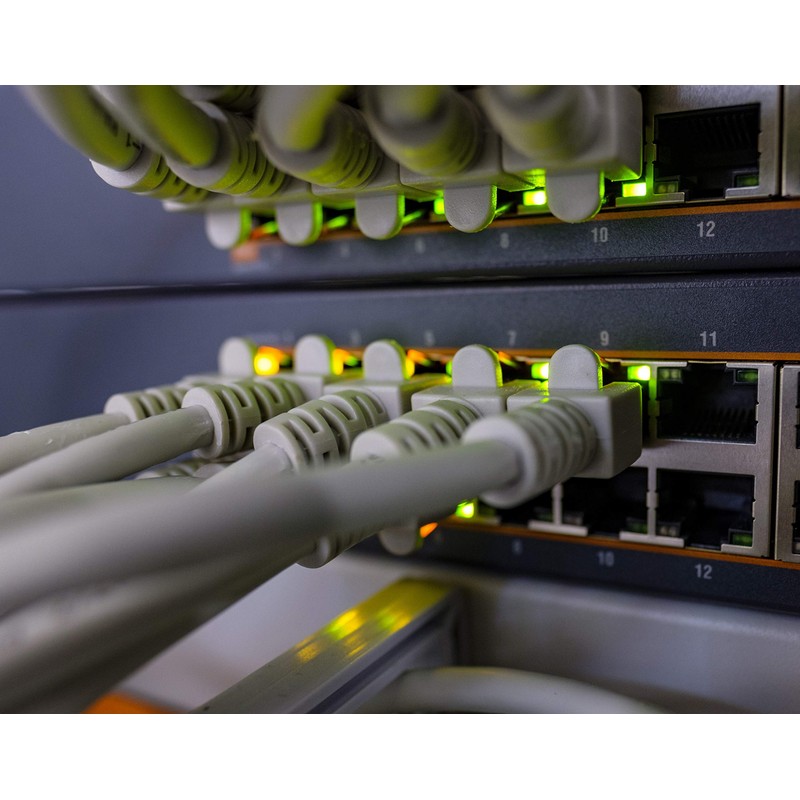 Triplett 1' Black CAT6A 10GBPS Professional Grade SSTP 26AWG Patch