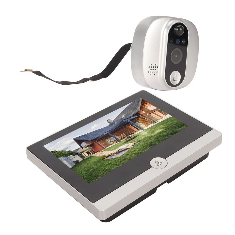 Digital Door Viewer WiFi with 4.3in LCD Display 1080P for