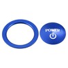 INFINAUTO Engine Start Stop Button Cover for Toyota Ignition Button