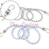 The Ondam Bicycle Motorcycle Hook Rope Bar 1.5 1.8m Zylope Stainless Steel Chain Chain Chain 1.5M 3ea