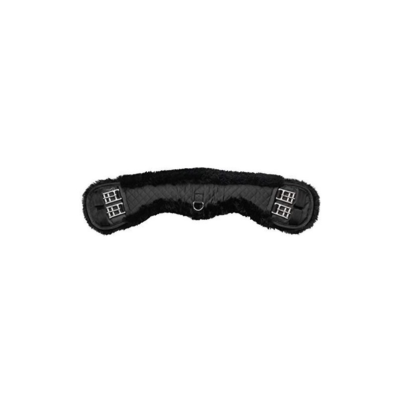 Equinate Moon Girth Anatomical Real Lambskin Short Girth Dressage Girth