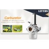 LIYYDS Carburetor compatible with Nikki 692475 695918 698305 793778 793779