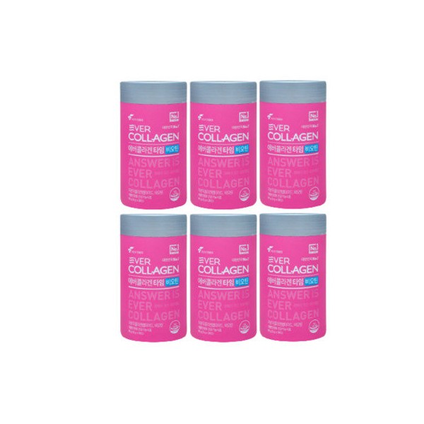 Ever Collagen Time Biotin 30 packets (6 packs) / 에버콜라겐